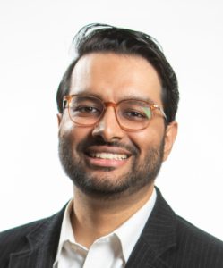 Professional headshot of Santosh Patel, MD, MBA