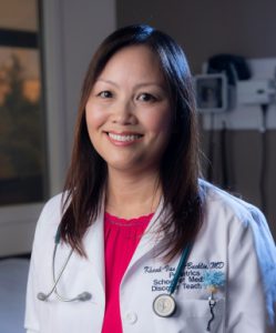 Professional headshot of Khanh-Van Le-Bucklin, MD, MEd